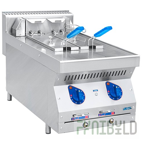 Electric tabletop deep fryer 2 containers EFK-40/2N