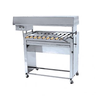 Gas kebab maker F2SHG (for 10 skewers) (1120x600x1190 in, 220V, 9kW, weight 73 kg)