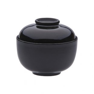 Soup bowl d=10 cm, 200 ml black ceramics art. KG-426(BLK)