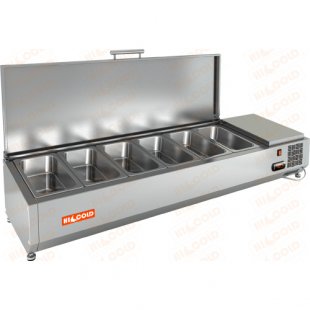 Showcase HICOLD VRTU 1390 (1390x385x279mm, 0.15kW, 220V,+2...+7 °C)
