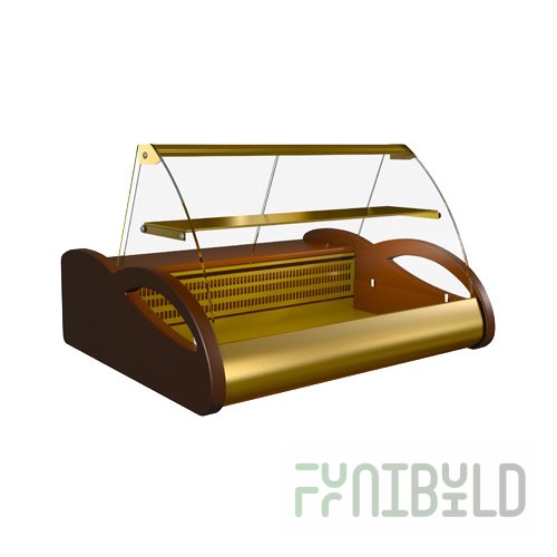 Universal bar display case 1000x865x630mm, VHSn-1.0