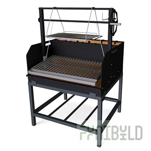Barbecue oven ARGENTINA 1 (950x823x1500mm, 850x465mm)