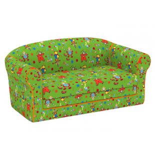 Soft frameless gaming sofa (flock)