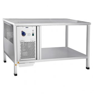 Medium-temperature table with cooled surface PVV(N)-70 CO (+1...+10C, 1500x705x860 in, stainless steel)