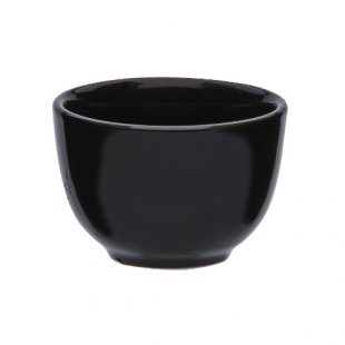 Black ceramic cup, (8 pcs in pack) art. 1350 (BLK)