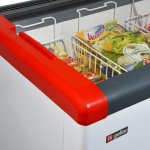 Chest freezer V=520 l GELLAR FG 600 C red (1600x600x840, -12…-25C, 6 baskets, wheels, lock) Chest freezer V=520 l GELLAR FG 600 C red (1600x600x840, -12…-25C, 6 baskets, wheels, lock)