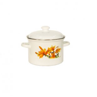 Saucepan (enamel) 4.5 l art. 01-1615, pack. 16 pcs.