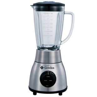 Tabletop blender GEMLUX GL-BL1200G (195x182x435mm, 17000-20000 rpm, 1.2 kW, 220 V)