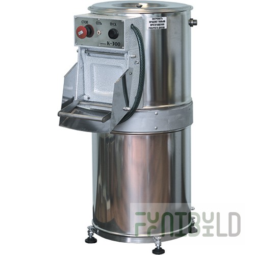 Potato peeler K-300 (580x450x890mm, 300kg/h, load 10 kg, 0.55 kW, 380V)