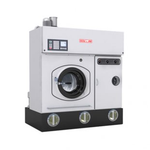 Dry cleaning machine LVH-16P (for cleaning leather and textiles) (1500 (1660) x 1830 (2080) x 2200 (2500) in, load 16 kg, 37 / 380 rpm, 380 V, weight 1950 (2305) kg)