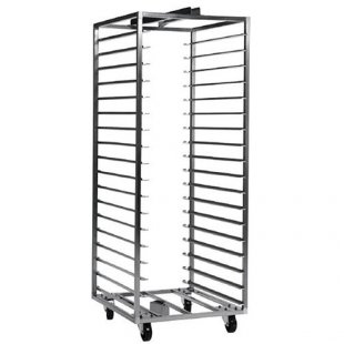 Trolley for rotary oven BASSANINA ROTOR 68 18 P (605x805x1810mm, stainless steel AISI 304)