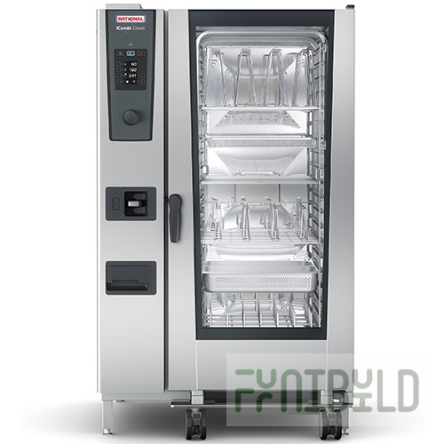 Convection oven RATIONAL iCombi Classic 20-2/1 GAS (1082x1117x1807 in, 20 x 2/1 GN / 40 x 1/1 GN)