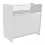 Counter glass PBS 900x500x900 in (WHITE)