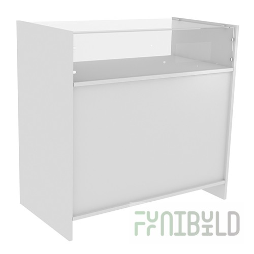Counter glass PBS 900x500x900 in (WHITE)