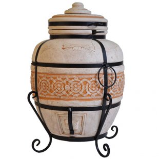 Large tandoor (1050x680mm, 8 skewers 650mm long, 102kg)
