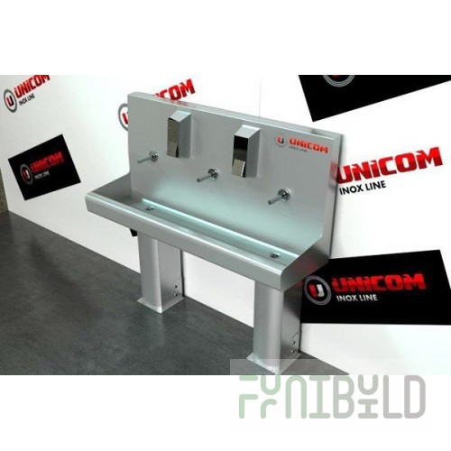 3-section washbasin on a stand UBS-03S