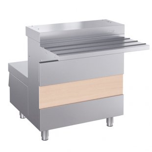 Bain-marie for 1 course 1 confiture M1-1.700-02-O (700x700 (1015*) x880±20 in, 2.01 kW, 220 V*s voltage)