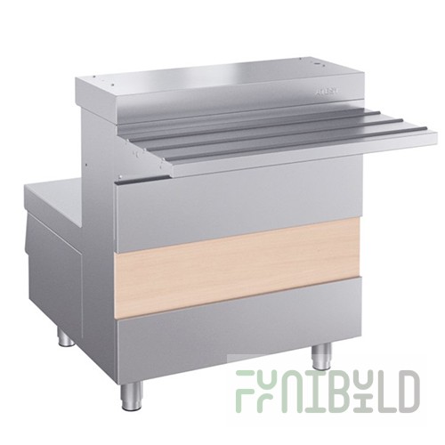 Bain-marie for 1 course 1 confiture M1-1.700-02-O (700x700 (1015*) x880±20 in, 2.01 kW, 220 V*s voltage)