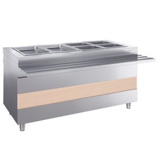 2-course chafing dish M2-1500-02-SO(1500x700(1015*)x880±20mm,1.3 kW,220 V