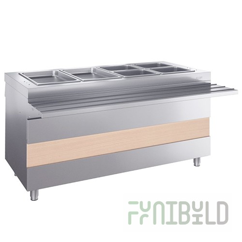 2-course chafing dish M2-1500-02-SO(1500x700(1015*)x880±20mm,1.3 kW,220 V
