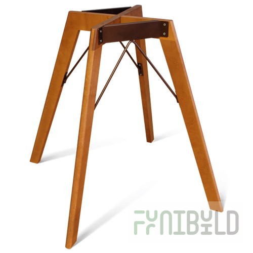 Table frame SHT-TU9 (light walnut) 630x630x705 in