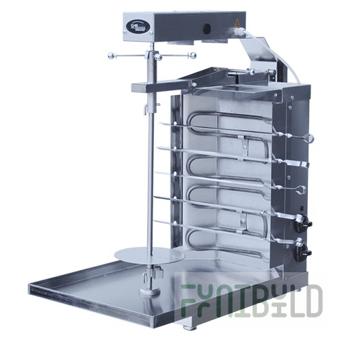 Electric shawarma F2ShmE(u)/21207 (2 heating elements, with motor) (Shaverma) (515x800x670mm, 4.5 kW, 220V)