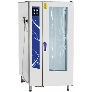 Convection steamer without gastronomic container on 20 levels PKA20-1/1PP2 (program, stainless steel, steam generator, 20 GN 1/1)