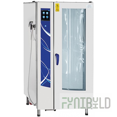 Convection steamer without gastronomic container on 20 levels PKA20-1/1PP2 (program, stainless steel, steam generator, 20 GN 1/1)