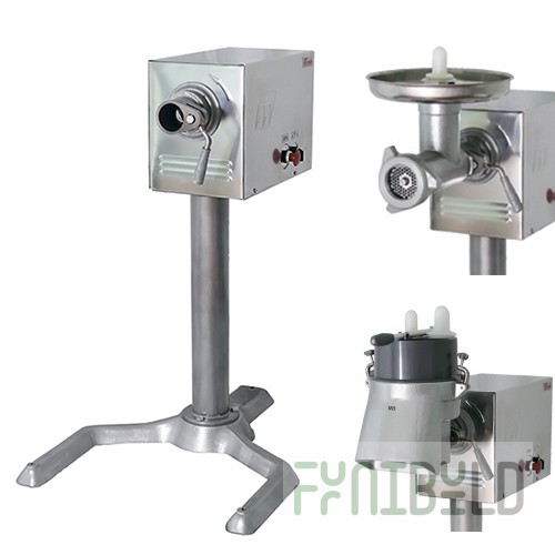 Universal kitchen machine UKM-01 (meat grinder, vegetable cutter with masher, whisk with tank, stand)