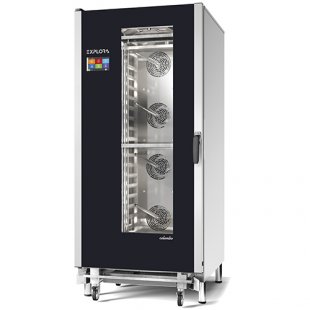 Combi-steamer PIRON PF7920 EXPLORA COLOMBO WITHOUT TROLLEY (20 GN1/1, 870x1000x1930 in, 36 kW, 380 V)