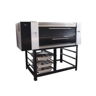 Universal gas oven UGP/1 (for 6 pizzas) (with additional burner, under-metal) (1940x1250x730mm, 42 kW, weight 612 kg)