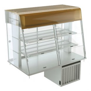 Refrigerated display case HV-1200-1370-02 (1200x700x1489 in, 0.9 kW, 220 V)