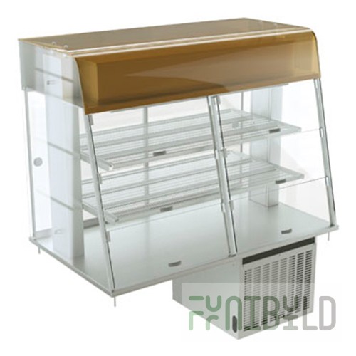 Refrigerated display case HV-1200-1370-02 (1200x700x1489 in, 0.9 kW, 220 V)