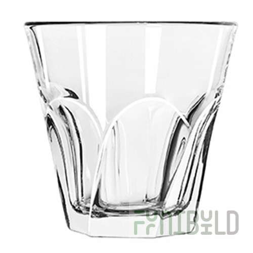 Old Fashion 350ml d=100 h=100mm "Gibraltar Twist" transparent, art.1020566, in pack.6 pcs.