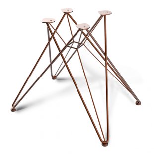 Chair frame SHT-S50 (copper metallic), 455x420x430 in