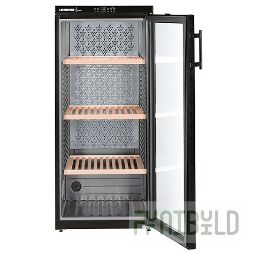 Wine cabinet LIEBHERR WKb 3212 (600x739x1350 in, 336 l, +5°C to +20°C)