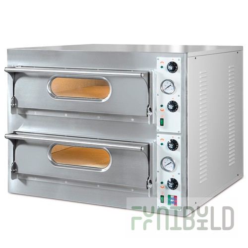 Electric pizza oven Resto Italia START 44 (940x920x710 in, 9.4 kW, pizza diameter 33 cm, 2 sections)