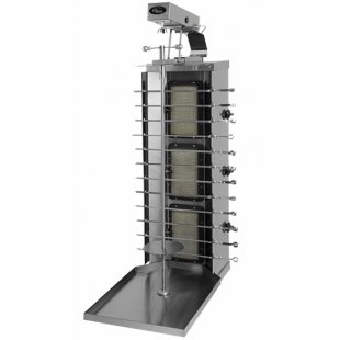 Gas shawarma-kebab maker F2ShmG(u)/ 11211 (with motor) (Shaverma) (515x800x970mm, 0.32kg/h)