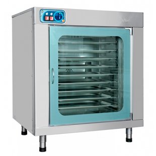 Thermal proofing cabinet ШРТ 10-1/1М2 (10 levels GN-1/1, glass door, all stainless steel, 840x768x1044)