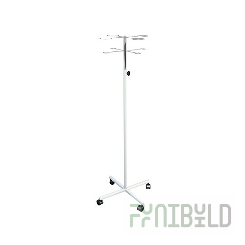 Medical stand for intravenous infusions TYPE M192 2300x500x500 in