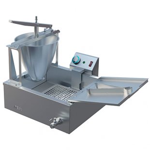 Donut machine Gulfstream-1/1M-2 (770x505x550, 200 donuts/hour, 8 l of oil, 16 l bath, 6 l dough dispenser, 3.9 kW, 220 V)