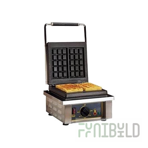 Waffle iron Roller Grill GES10 (305x440x230mm, 1.6 kW, 1 working zone, rectangular 3x5)