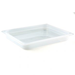 Gastronorm container without lid p/p GN 1/2, H-40, 325x265x40mm, (plastic, transparent), in pack. 24 pcs. 422109101