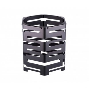Buffet base hexagon 300x300mm, black, art. 00417