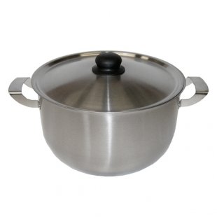 Saucepan (stainless steel) 8.0 l art. C-990 ASHA, pack. 4 pcs.