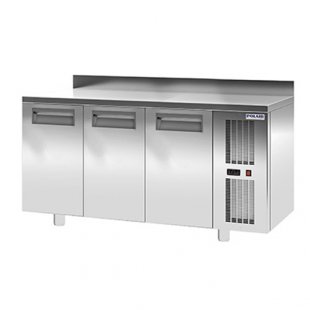 Medium-temperature table, V=400 l, TM3-GC Grande Cubico (-2...+10, 1630x605x850/910 in, 3 doors)