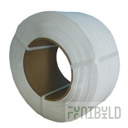 PP tape 12mm x 0.5mm x 3000m white