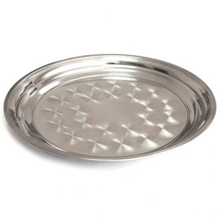 Round metal tray d=40cm FT-0601