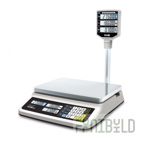 Trade scales CAS PR-30P (LCD, II) (341x435x474 in, platform 330x235 in, 220 V)