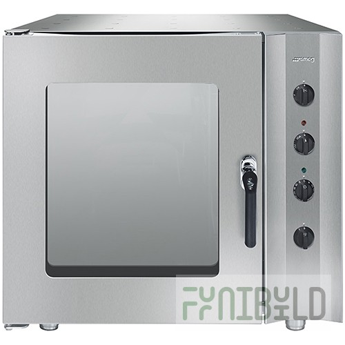 Convection oven with steam humidification function SMEG ALFA241XM (810x872x805 in, 380V, 50Hz, 8.3 kW)
